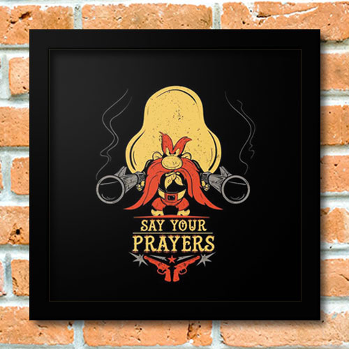 Quadrinho Decorativo - Cowboy Pernalonga
